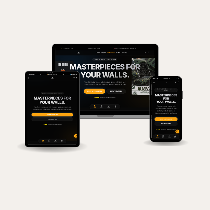 Posterman E-com Store